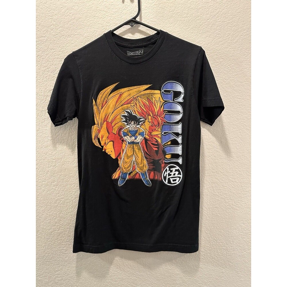 DragonballZ Goku S Mens Tee Black